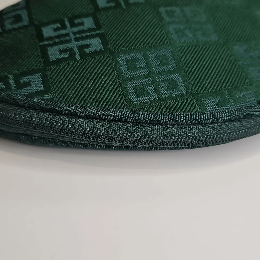 Givenchy Amarige Green Fabric Cosmetic Pouch